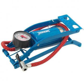 Silverline Single Barrel Foot Pump