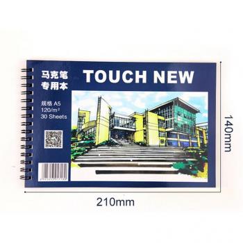 TOUCHNEW Professional A5 Marker Paper Pad