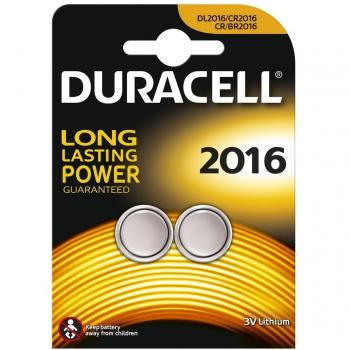 Duracell Dual 2016 Lithium Coin Cells (Pack)