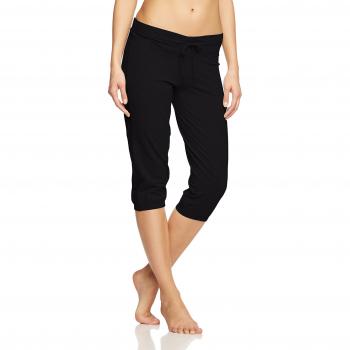 Calida 3/4 Schlafanzughose für Damen, Favourites, Schwarz, Gr. 38