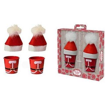 Cozy Santa Egg Cup and Pail Bundle by Eddingtons