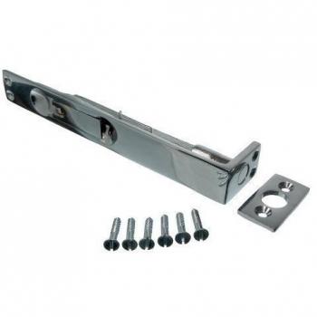 6″ Flush Bolt Door Lock Catch – 50-Pack with Screws