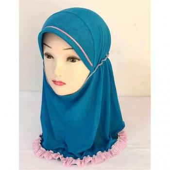 Patchwork Hijab Étoile d'Enfant