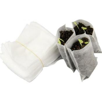 Waka 100PCS Eco-Friendly Seedling Bags