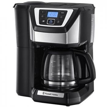 Chester Grind&Brew Macchina del caffè Digitale Vetro Nero Acciaio Inossidabile