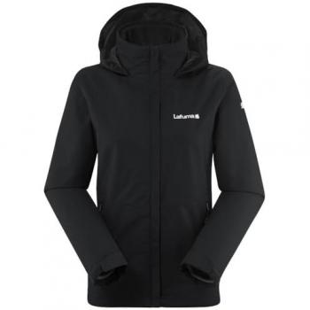 Damenjacke Lafuma Acess wasserdicht Schwarz