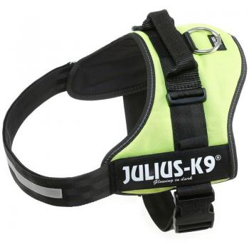 Harnais Julius K9 de Puissance Vert Fluo