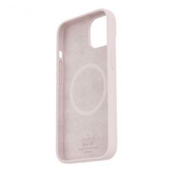 Coque iPhone 14 Pro MagSafe Puro Icon (Rose Poudré)