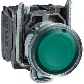 Pulsador Verde Montaje en Panel Schneider Harmony XB4BW33M5