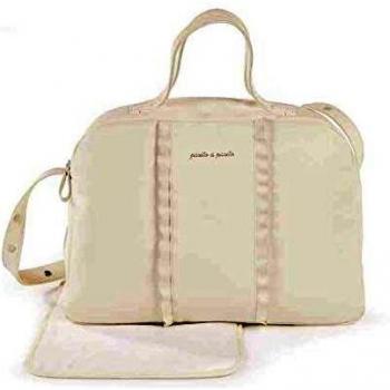 Borsa con Scomparti Nido Volante Beige Pasito a Pasito