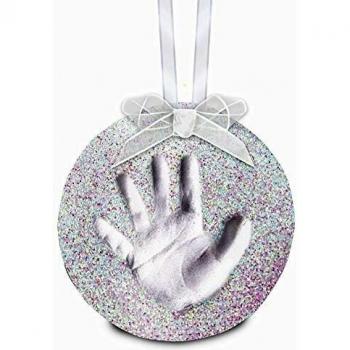 Brillant-Blanc Souvenir d'empreinte bébé Pearhead
