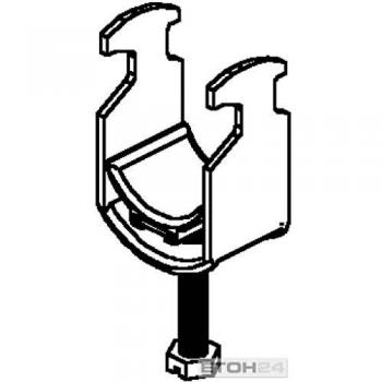 One-Piece Strut Clamp BK 22/2 18-22mm