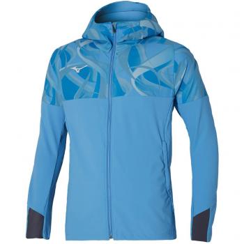 Mizuno Giacca con Cappuccio Paris Athlete Blu Uomo