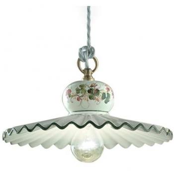 Lampe Ferroluce C396-43, Modèle Roma en Céramique