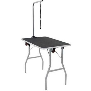 VidaXL Portable Pet Grooming Table with Castors