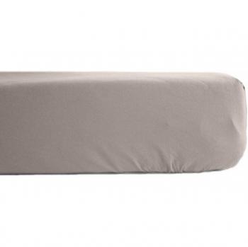 Drap housse percale coton pur, fibres longues 80 fils/cm², bonnet 35 cm, vent sud lin 80×200 cm