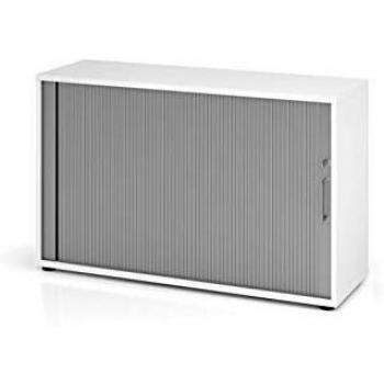 Office Pro Beta 1732S Bianco con Maniglia in Metallo