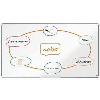 Pizarra Blanca Magnética Nobo Premium Plus 1550x870 mm