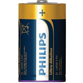 Philips 1.5V Ultra Alkaline D 2-Pack LR20