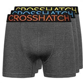 Chasma Charcoal Marl 3-Pack Boxer Shorts