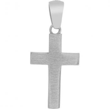 ADELIA'S Stilvoller Kreuzanhänger aus 925 Silber für Damen