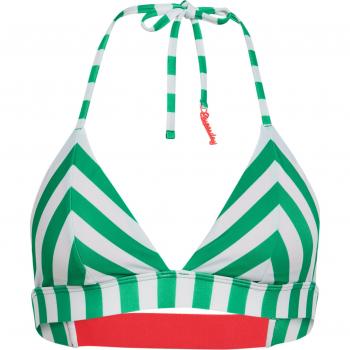 Top da bagno Superdry triangolo verde 2XS