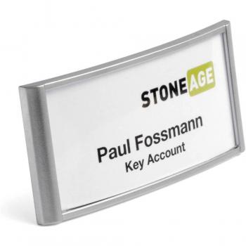 Durable 854123 Classic Name Badge with Combi Clip 30 x 65 mm