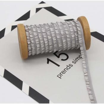 Meetee 20m 10mm Elastic Lace Trim for Baby Accessories