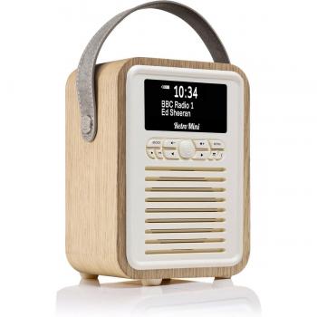 Oak Retro Mini DAB/DAB+ Bluetooth Radio