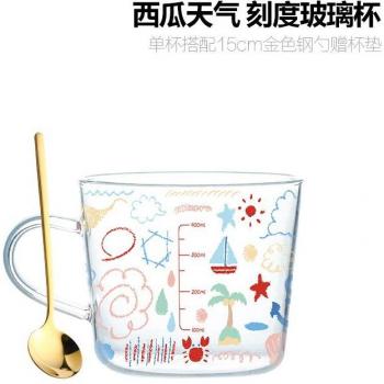 Large Size Transparent Beverage Glass
