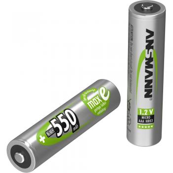 Ansmann maxE Rechargeable AAA NiMH Battery 550 mAh 1.2 V