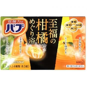 Tablettes KAO Babu pour Bain Chaud