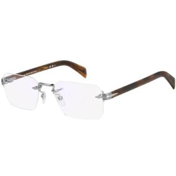 David Beckham Óculos de Grau Masculino DB 7116 Prata
