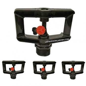 SUINGA Gartenbewässerungsset, Rundum-Niederdrucksprinkler, 1/2