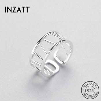 Minimalistischer Ring aus Sterling Silber (925) – Hohl & Glänzend – Für Damen
