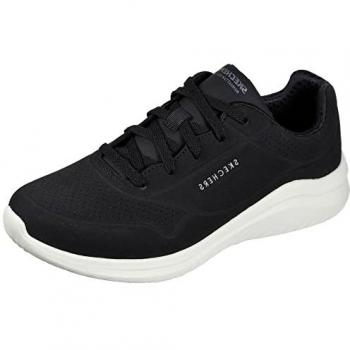 Skechers Ultra Flex 2.0 Vicinity Scarpe da Corsa Uomo Nero/Bianco