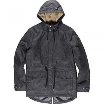 Roghan Element Parka Noire Veste pour Hommes XL EU