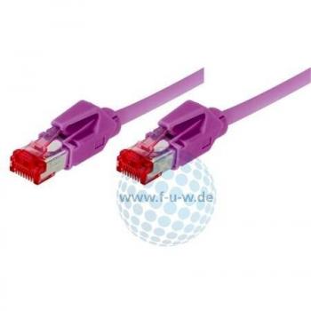 Cavo di rete 1m Cat. 6A S/FTP, RJ-45 Maschio/Maschio