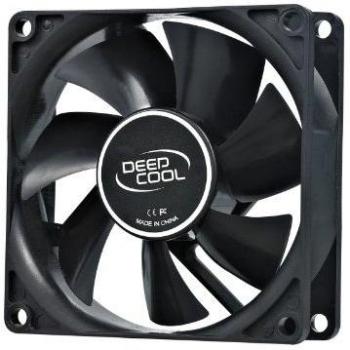 XFAN 80mm Quiet Hydro Bearing Computer Case Fan with Molex Connector, Low Noise at 20dB, Speed of 1800 RPM, and Weight of 82g