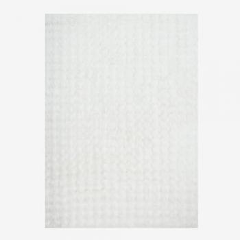 White Bubble Floor Rug