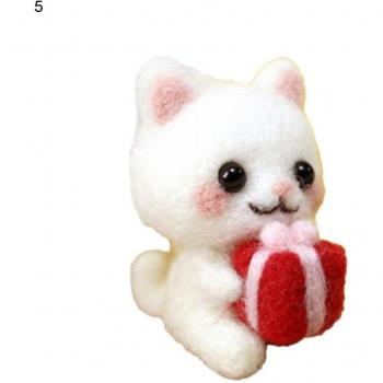 Set de tejido de muñeca con forma de animal
