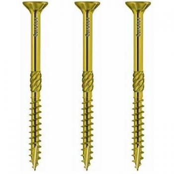 Eurotec Tornillo Amarillo 40x8mm × 260mm Paneltwistec Cabeza Cónica
