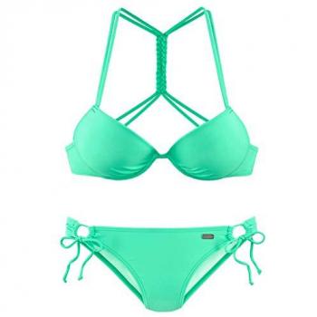 Buffalo Push-Up-Bikini mit geflochtenem Rückendetail