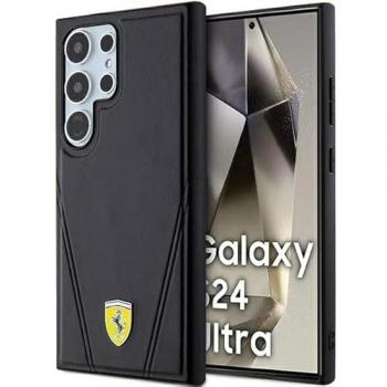 Ferrari Funda Para Móvil Fehms24lp3bak S24 Ultra S928 Hot Stamp V Lines