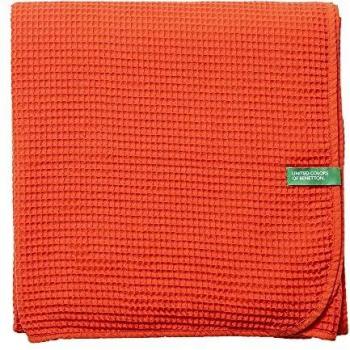 United Colors of Benetton Red Ultra Soft Blanket 140 x 90cm