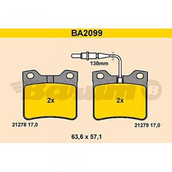 Barum BA2099 Set freni