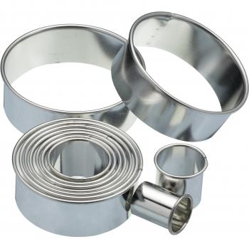 Pastry Cutter Kit – KitchenCraft Round Metal Set