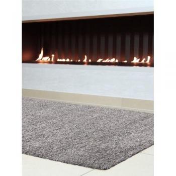 Tapis à poils longs gris 120x170 cm Benuta