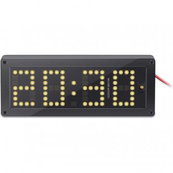 Car Electronic Thermometer with High Precision LED Clock