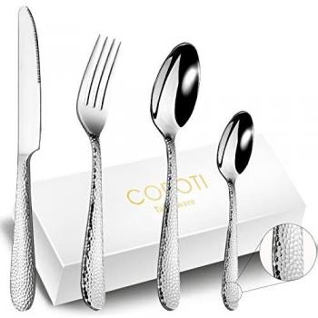 Premium 32‑Piece Silverware Set